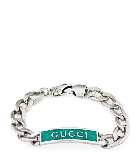 gucci enamel bracelet|Gucci trademark bracelet.